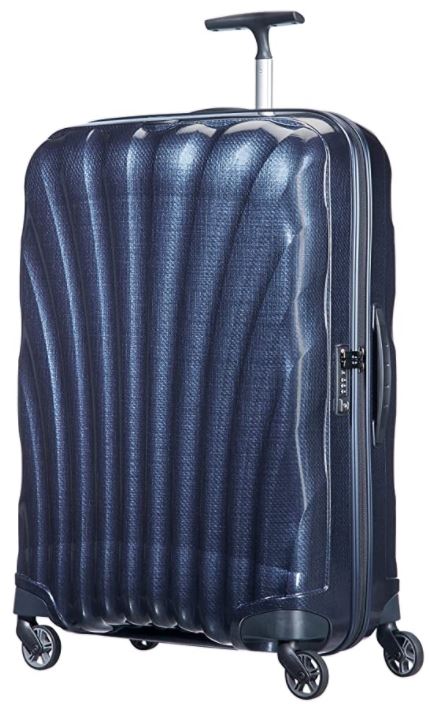 valise rigide samsonite cosmolite bleu