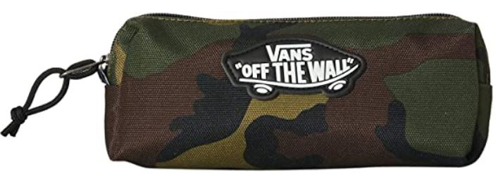 trousse scolaire pour garcon Vans Pencil Pouch Boys au design camouflage militaire a taille unique